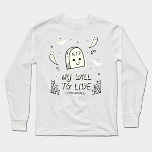 RIP My Will To Live - 1998 Long Sleeve T-Shirt